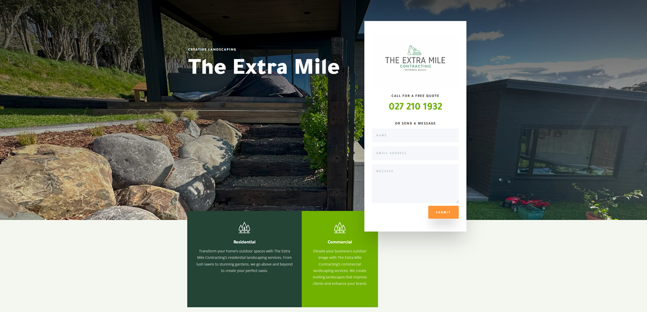 The Extra Mile Contracting - Papamoa New Zealand